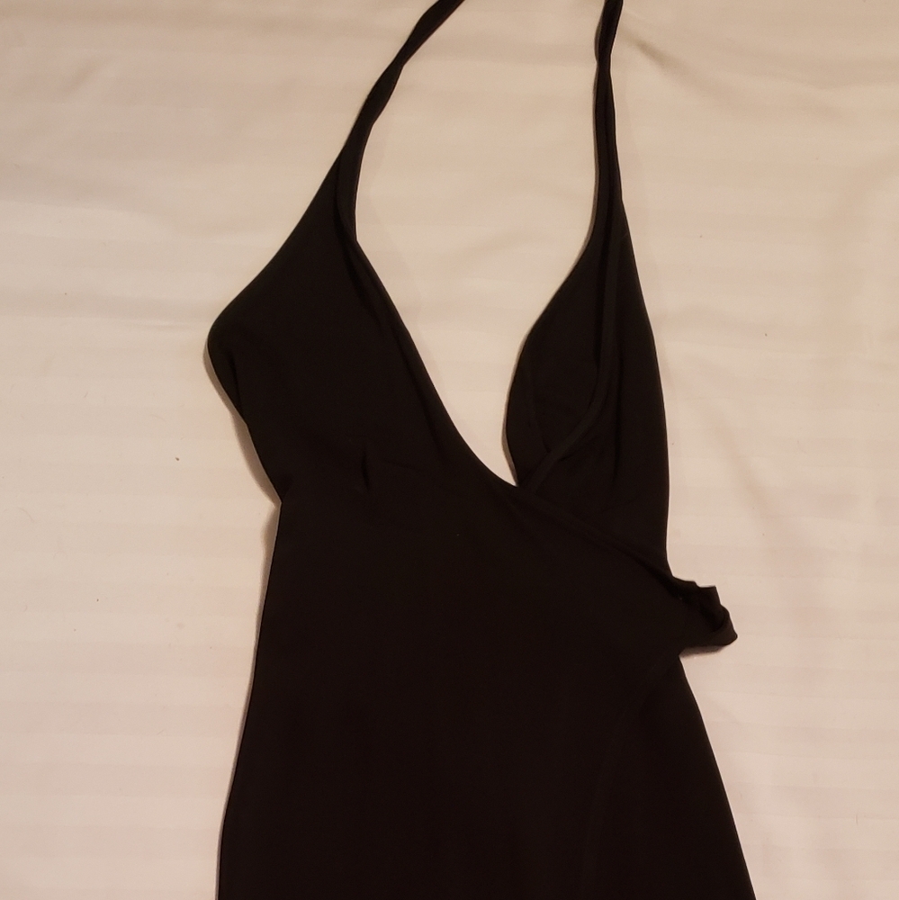 Halter Vintage Marilyn Monroe Wrap Dress - Picture 3 of 5